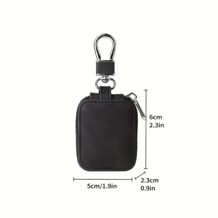 Travel Protection Earphone Storage Case Headphone Accessories Portable Full Protective Earbud Cover PU Leather Mini Headset Case - Image 4