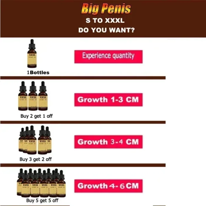 African Man Lasting Long 60 Minutes Penis Extender Enlargment Oil Sex Time Delay Spray For Male Anti 18+ Best Choice For Men - Image 3