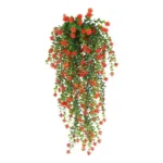 Drooping Fake Flower Vine Artificial Hanging Flowers Realistic Artificial Eucalyptus Flower Garland for Home Wedding for Indoor - Image 8