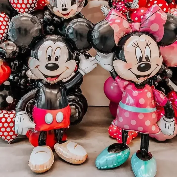 Giant Disney Foil Balloon Mickey Mouse Balloons Minnie Birthday Party Decoration Kids Toy Baby Shower Ball Children Cartoon Gift - Image 1