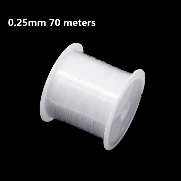 0.2-0.6mm Fishing Line For Beads Wire Clear Non-Stretch Nylon String Beading Cord Thread  Jewelry Making Supply Wholesale - Image 8