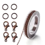 3Meter Alloy Bulk Link Chain With Jump Rings Lobster Clasps Necklace Chains For DIY Jewelry Making Supplie Necklaces Accessories - Image 8