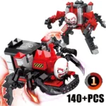 Hot Game Choo-Choo Charles Building Blocks Demonic Spider Train Animal Monster Figures Bricks MOC Toys For Children Gifts - Image 2