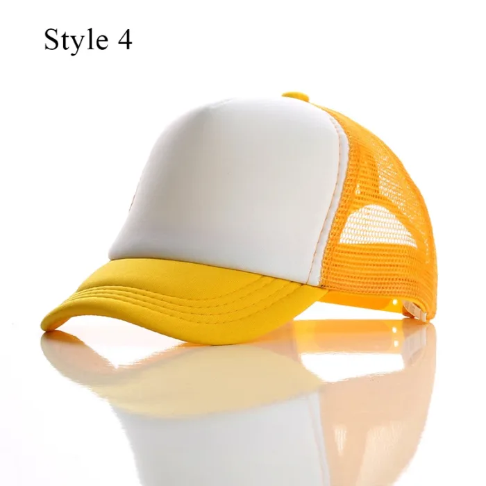 Classic Fashion Baseball Cap High Quality Travel Cap Summer Mesh Baseball Cap Breathable Men Women Hip Hop Hat Parent-child Caps - Image 3
