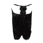 Women Summer Sexy Pajama Sets Sleepwear Sleeveless Strap Nightwear Lace Trim Satin Cami Top Brand Pijamas Strapless Pyjama Femme - Image 5