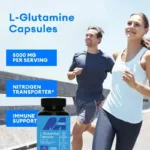L-Glutamine Capsules Replenish Transporter Supplements Amino Acid Improve Brain Function Support Workout Muscle Recovery - Image 5