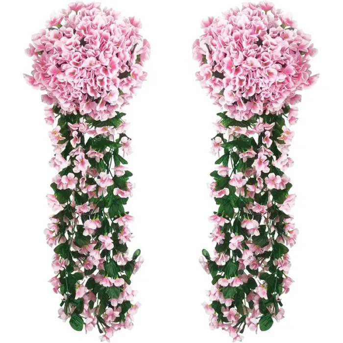 1PC Artificial Flowers Long Vine Rose Home Wedding Outdoor garden Arch Decorations Christmas Celebration photography party - Image 11