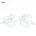 Pacifier Newborn Food Grade Kids Boy Girl Pacifier All Silicone Flat Head Round Head Baby Comfort Toy Baby Anti-cry Fake Nipple - Image 3