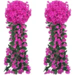 1PC Artificial Flowers Long Vine Rose Home Wedding Outdoor garden Arch Decorations Christmas Celebration photography party - Image 7