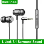 For Samsung 90° Jack Wired Gaming Headset HiFi Surround Sound With Mic Type C 3.5mm Music Headphones For Galaxy S24 23 iPhone 15 - Image 8