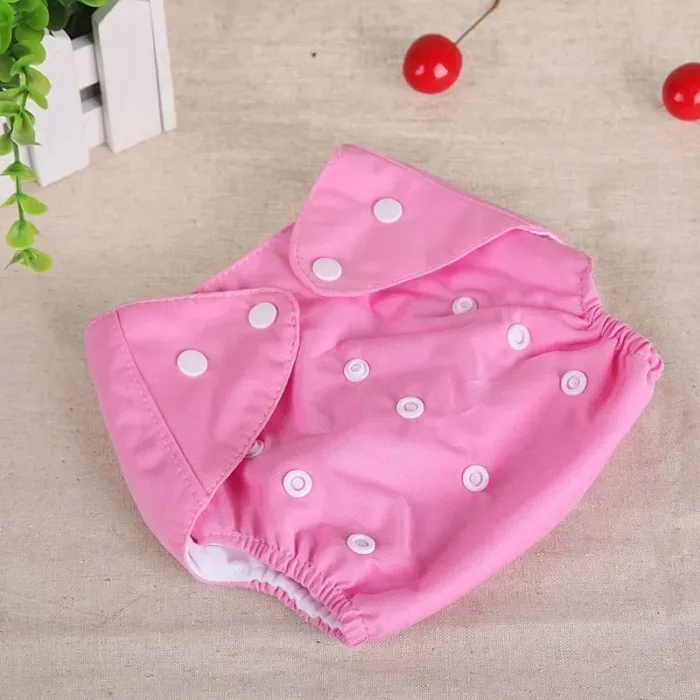 9 Colors Ecological Cloth Diapers Newborn Baby Diaper Reusable Waterproof Panties Nappies For 3-8KG Baby Многоразовый Подгузник - Image 5