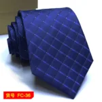 67 Styles Men's Ties Solid Color Stripe Flower Floral 7-8cm Jacquard Necktie Accessories Daily Wear Cravat Wedding Party Gift - Image 27