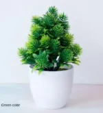 Green Artificial Plants Bonsai Small Tree Pot Plants Simulation Plastic Flowers Potted Ornaments Home Hotel Garden Decoration - Image 21