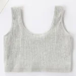 Teenager Girls Bra Kids Cotton Comfort Bras Baby Girl Solid Colors Top Child Casual Underwear for Girls Clothes for Sports Bra - Image 11