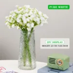 42 Head Bouquet Plastic Artificial Flower Handmade Babysbreath Fake Plant Gypsophila Floral Arrange for Home Wedding Table Decor - Image 8