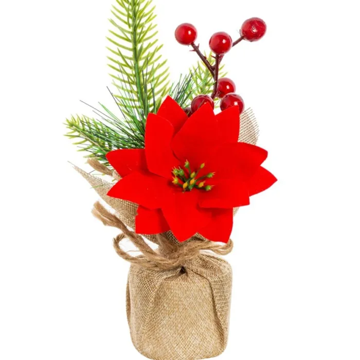 1pc Artificial Plant flower Hotsale Home living room festival party Outdoor Garden wedding decor Christmas tree potting DIY gift - Image 7