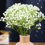 10Pcs 30Heads 29cm BabysBreath Artificial Flowers Plastic Gypsophila DIY Floral Bouquets Arrangement for Wedding Home Decoration - Image 10