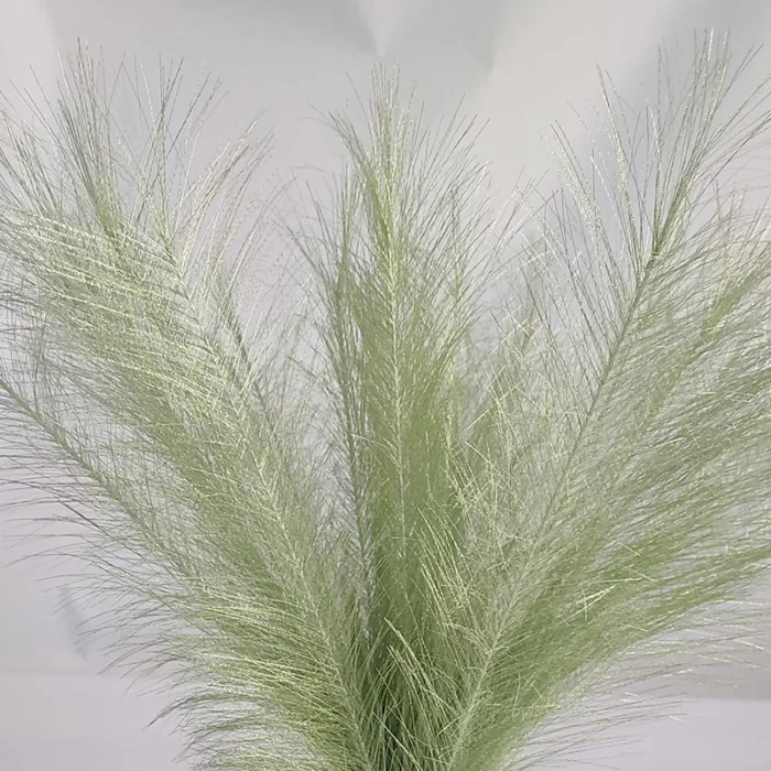 45cm Artificial Pampas Grass Bouquet Single fork Simulation Reed DIY Home Wedding Decoration Party Bedroom Artificial Flowers - Image 8