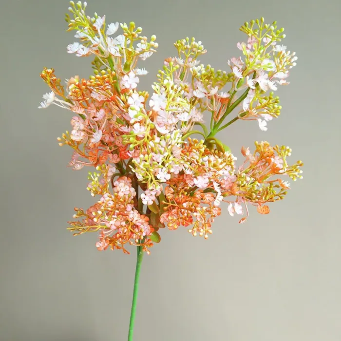 Simulated Lilac Sakura Flower Living Room Dining Table Party Vase Flower Arrangement Decoration Parts Wedding Photography Props - Image 7