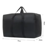 super large capacity travel duffel bag foldable luggage travel bag Waterproof Polyester Organizer Cloth Quilt Storage Bag - Image 9