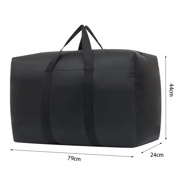 super large capacity travel duffel bag foldable luggage travel bag Waterproof Polyester Organizer Cloth Quilt Storage Bag - Image 9