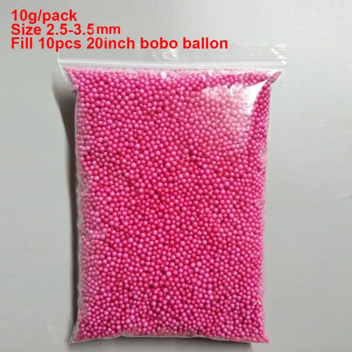 10g 2.5-3mm Foam Beads Colorful Styrofoam Beads Foam Balls Arts Crafts Party Decorations Gift Boxes Vase Bobo Ballon Fillter - Image 16