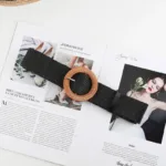 Vintage Bohemian Square Buckle Elastic Braided Belts Women Summer Wild Linen Weave Fake Straw Waist Belt Dress Shirt Decoration - Image 24