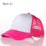 Classic Fashion Baseball Cap High Quality Travel Cap Summer Mesh Baseball Cap Breathable Men Women Hip Hop Hat Parent-child Caps - Image 21