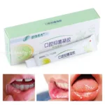 Mouth Ulcer Relief Gel Natural Herbal Oral Hygiene Antibacterial Cream Severe Pain Irritation Bad Breath Inflammation Creatina - Image 2