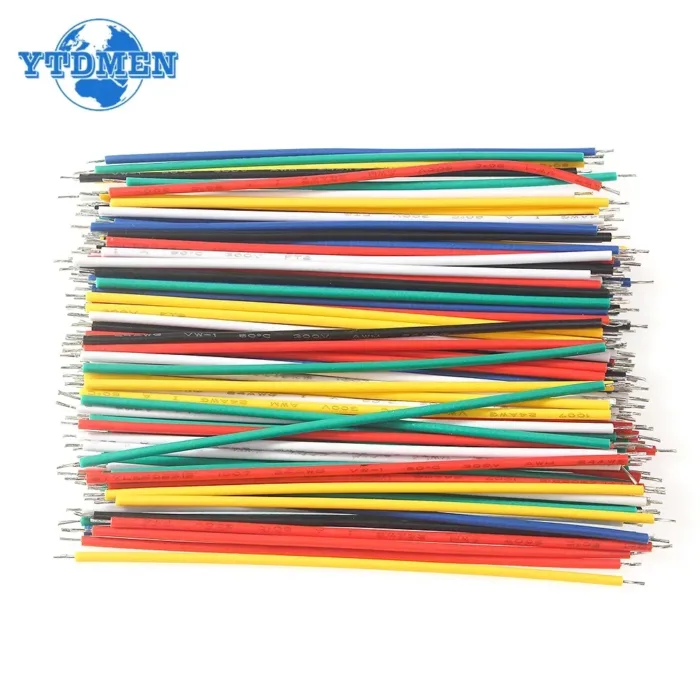 120PCS 6 Color Tin-Plated Breadboard PCB Solder Cable 24AWG / 26AWG Jumper Wire DIY Kit High-Quality Electronic Wires - Image 7