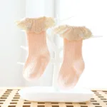 Baby Socks Newborn Lace Socks Baby Girl Knee High Long Infant Toddler Children Kids Non-slip Floor Socks Baby Stuff Accessories - Image 7