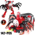 Hot Game Choo-Choo Charles Building Blocks Demonic Spider Train Animal Monster Figures Bricks MOC Toys For Children Gifts - Image 3