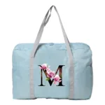 Travel Bag Unisex Large Capacity Bag Luggage WaterProof Travel Accessories Flower Color Clothes Storage Nylon Foldable Handbags - Image 18
