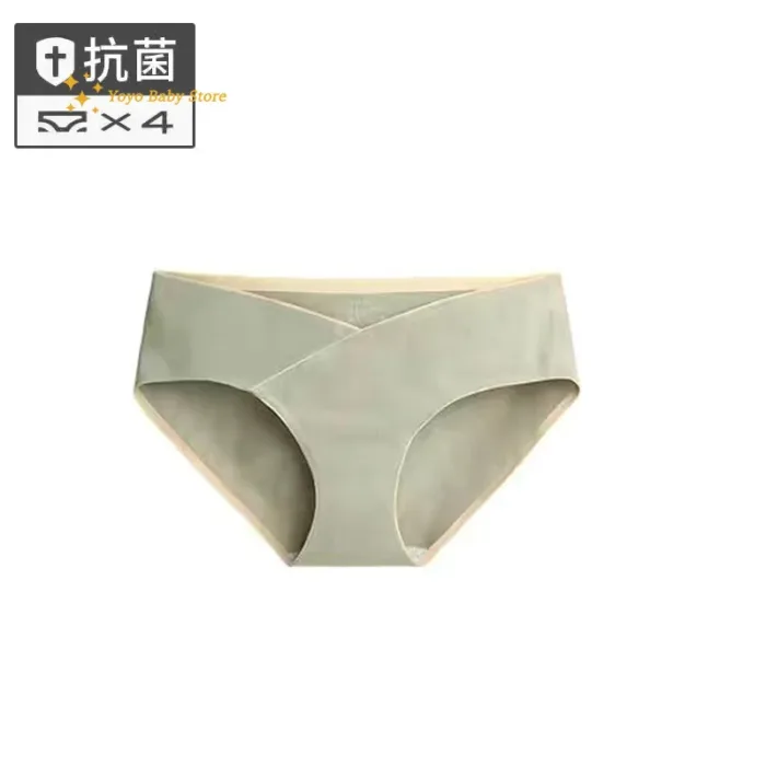 Cotton Maternity Briefs Across V Low Waist Belly Underwear for Pregnant Women 100 KG Can Wear Pregnancy Panties Intimates - Image 6