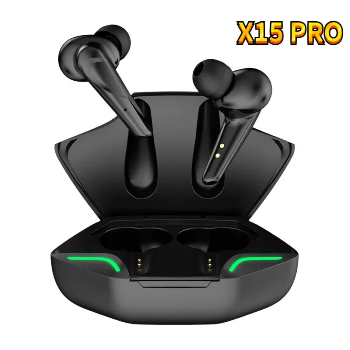 X15 Wireless Gaming bluetooth Headset TWS 5.0 Stereo Earbuds Low Latency Earphone Bluetooth Headphone With Mic for iPhone Xiaomi - Image 1