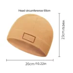 Sports Hiking Dome Hat Single Layer Keep Warm Fleece Thickened Cap Windproof Warm Hood Hat for Ski Outdoor Activities - Image 6