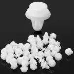 50Pcs 9mm Hole Car Door Bumper Cover Automotive Screw Fastener Plastic Auto Fastener Clips Rivet Auto Fasteners For Cars