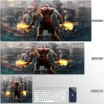 Large Mouse Pad G-God of War Pc Gamer Cabinet Keyboard Computer Game Desk Mat 900x400 Table Rug Gaming Accessories Xxl Mousepad - Image 26