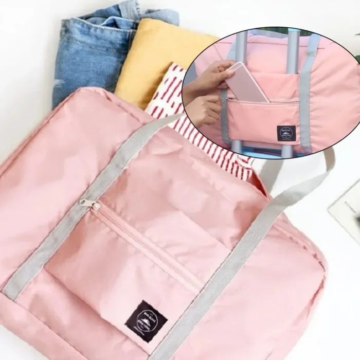 Boston Bag Duffle Bag Foldable Handbags Clothes Organizer Cartoon Pattern  Luggage Large Capacity Travel Storage Zipper Bags - Image 6
