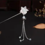 20pcs/bag 25mm*5mm Matte Bauhinia Flower Acrylic Beads Caps Jewelry Making DIY For Earrings Hair Accessories Necklaces - Image 3