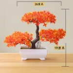 1pc Artificial Plants Bonsai Small Tree Simulation Plants Fake Flowers Table Potted Ornaments Home Decoration Hotel Garden Decor - Image 26
