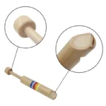 Wooden Flute Instruments Pulling Diacritical Wooden Flute Early Musical Instrument for Adults, Children, Music Lovers - Image 5
