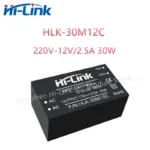 Free Shipping Hi-Link AC-DC 12V 30W 2.5A Output HLK-30M12C Low Power Consumption Short Circuit Protection - Image 3