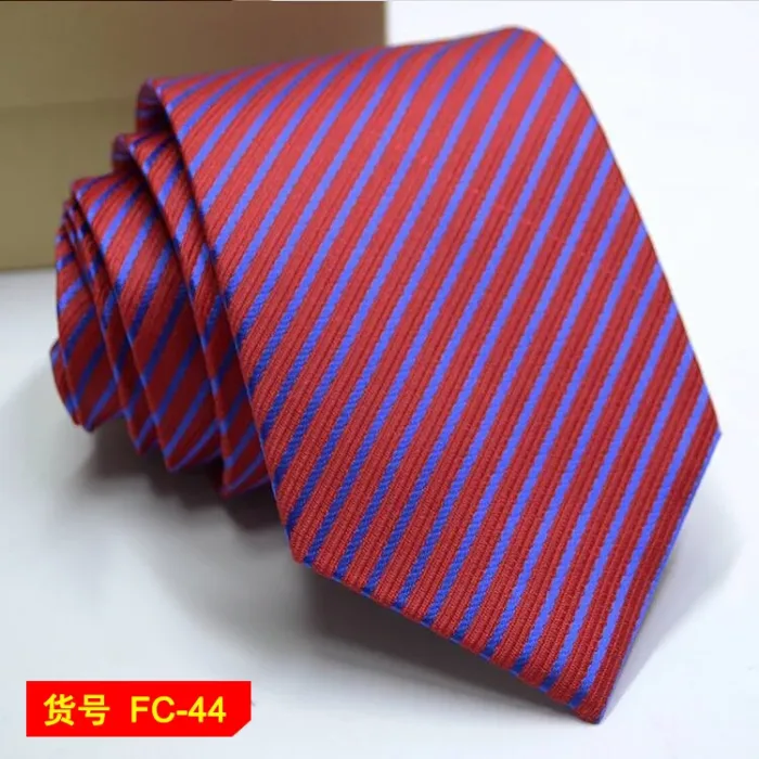 67 Styles Men's Ties Solid Color Stripe Flower Floral 7-8cm Jacquard Necktie Accessories Daily Wear Cravat Wedding Party Gift - Image 34
