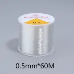 Louleur Plastic Crystal DIY Beading Stretch Cords Elastic Line Jewelry Making Supply Wire String jeweleri thread String Thread - Image 37