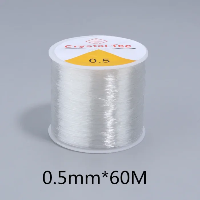 Louleur Plastic Crystal DIY Beading Stretch Cords Elastic Line Jewelry Making Supply Wire String jeweleri thread String Thread - Image 37
