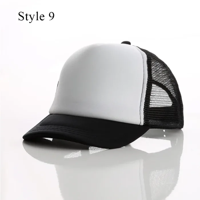 Classic Fashion Baseball Cap High Quality Travel Cap Summer Mesh Baseball Cap Breathable Men Women Hip Hop Hat Parent-child Caps - Image 7
