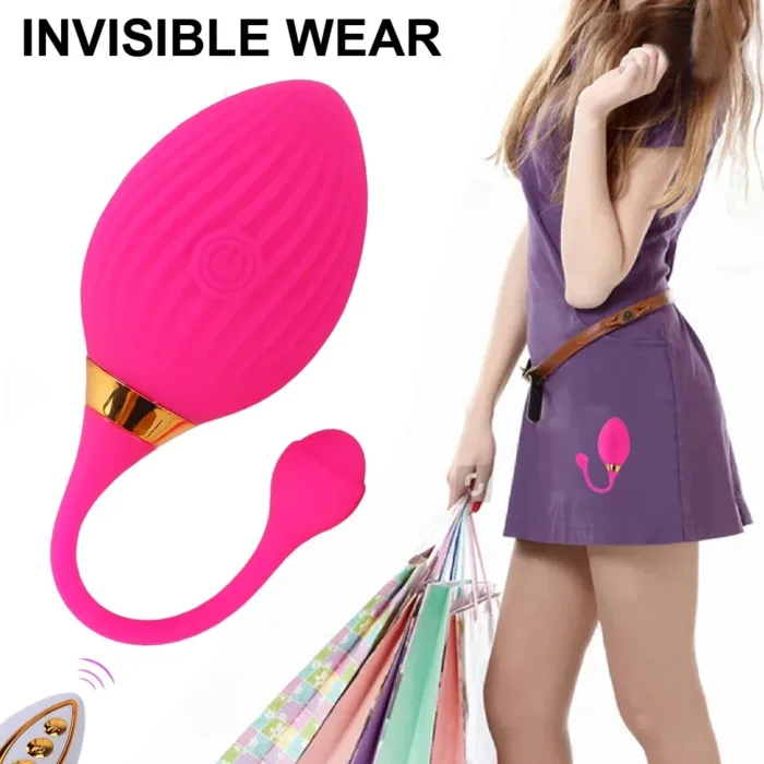 Wireless Vaginal Ball Vibrators for Women Clitoris Nipple Stimulator Plug Anal Beads Erotic Products Sex Toys Female Masturbator - Image 2