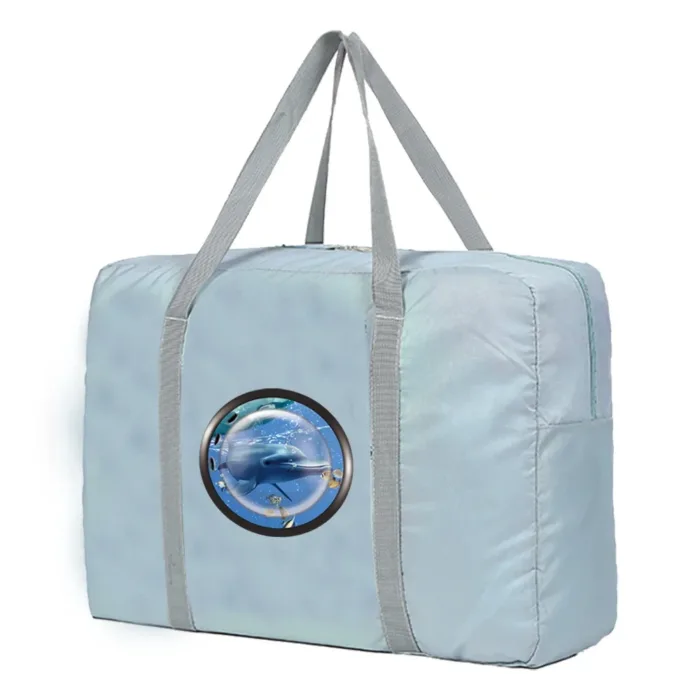 2023 Travel Bags Large Handbag Anime Print Foldable Clothes Organizers Garment Weekend Carry-on Luggage Bag Accessories Traveler - Image 16