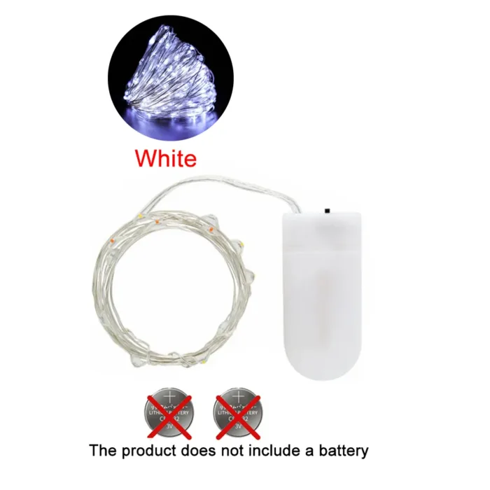 LED Fairy Lights Copper Wire Waterproof Garland 1m/2m/3m/5m DIY LED String Lights Christmas Party bedroom wedding Decoration - Image 7